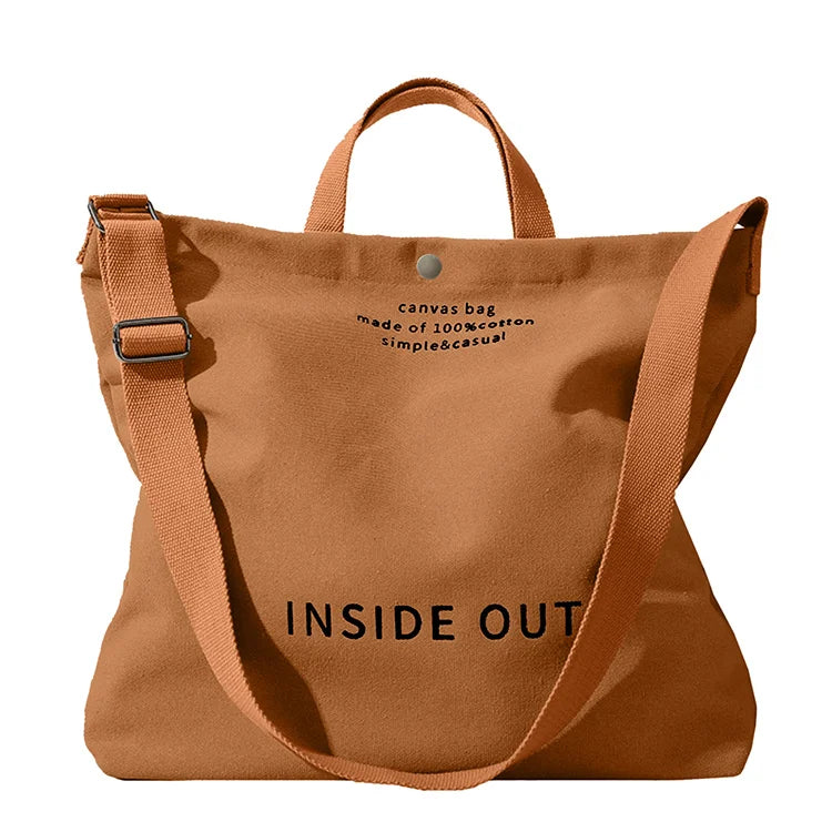 Canvas Tote Bag and High-End Versatile Shoulder Bag