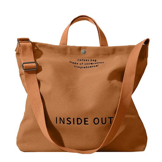 Canvas Tote Bag and High-End Versatile Shoulder Bag