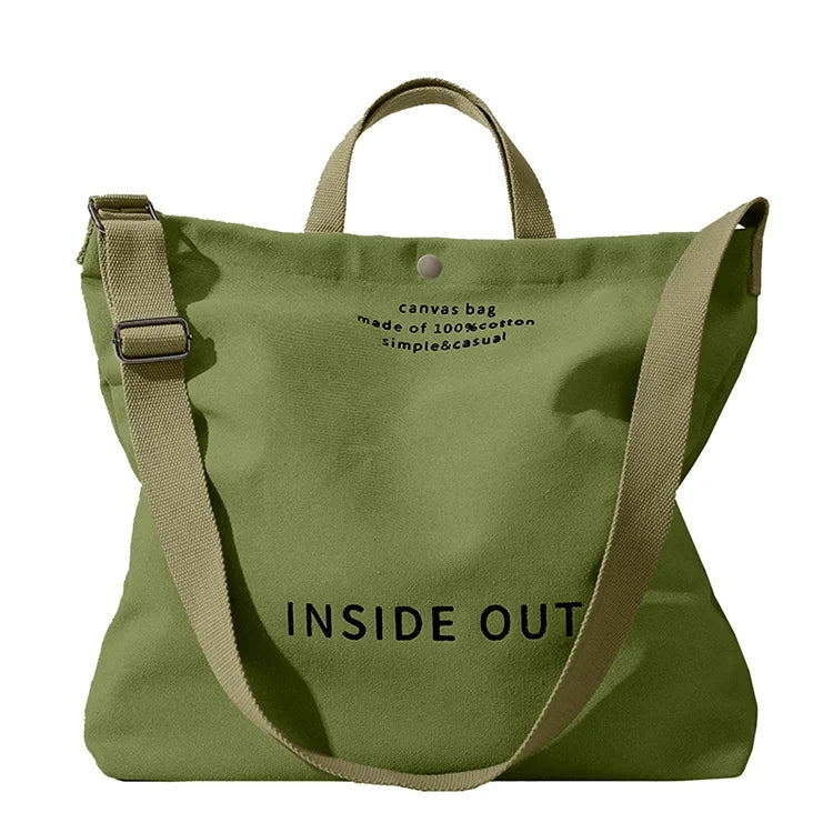 Canvas Tote Bag and High-End Versatile Shoulder Bag